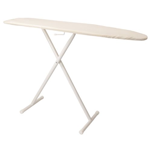 Hospitality 1 Source Full Size T-Leg Ironing Board, 53"x14", Khaki Pad and Cover